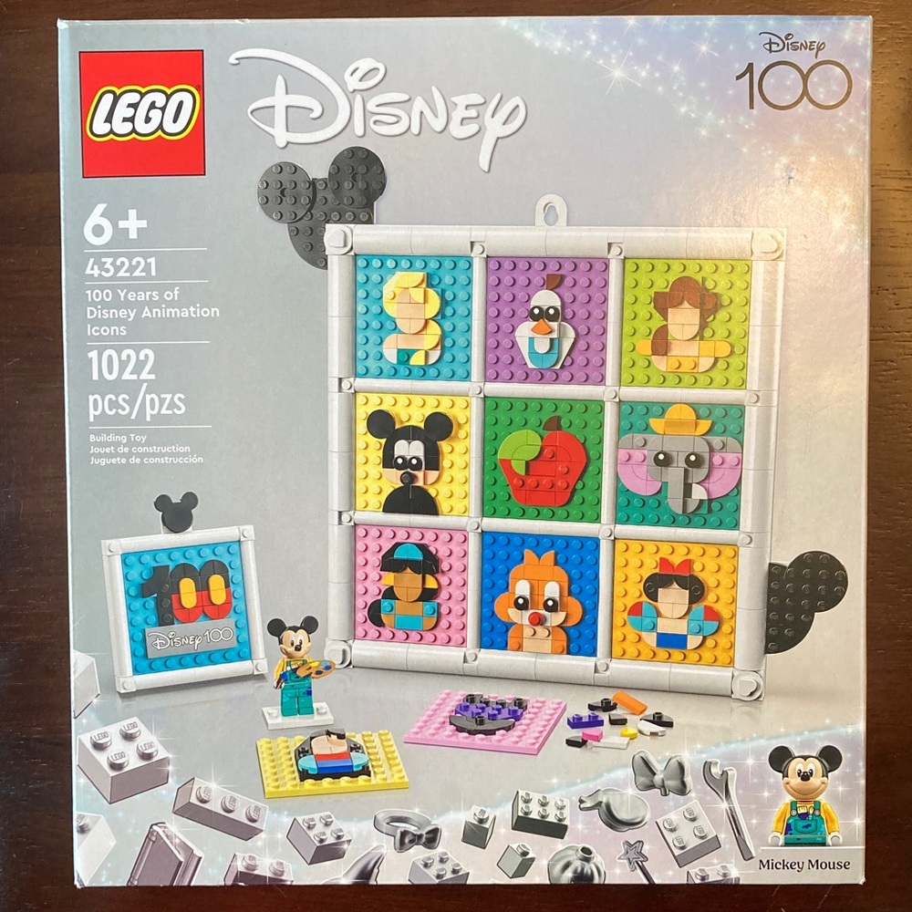 LEGO Disney 100 Years of Animation Icons Set 43221 NWT - Picture 7 of 11